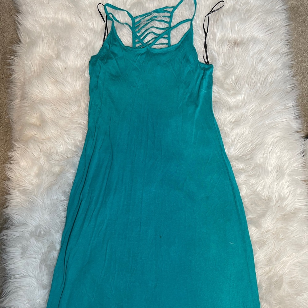 Turquoise Dress